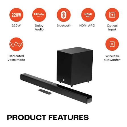 Комплект звука JBL Cinema