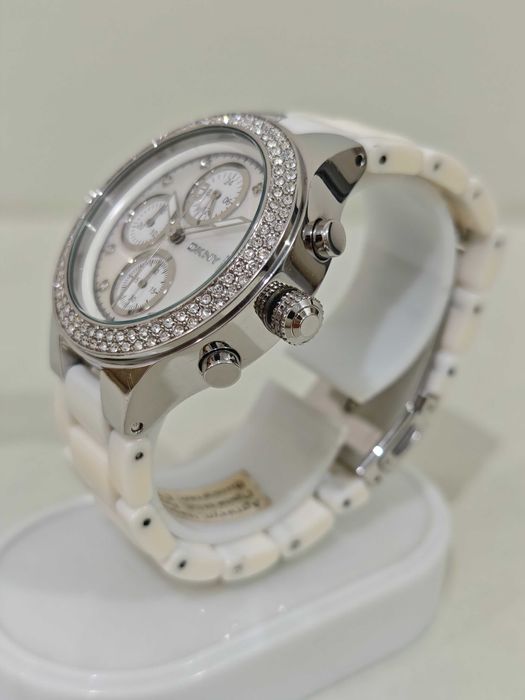 DKNY NY-8098 Swarovski White