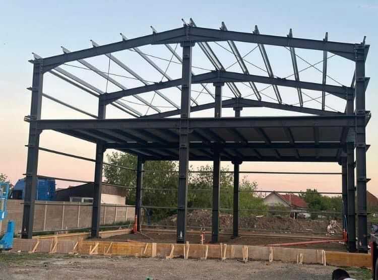 Vand hala metalica 6x16m