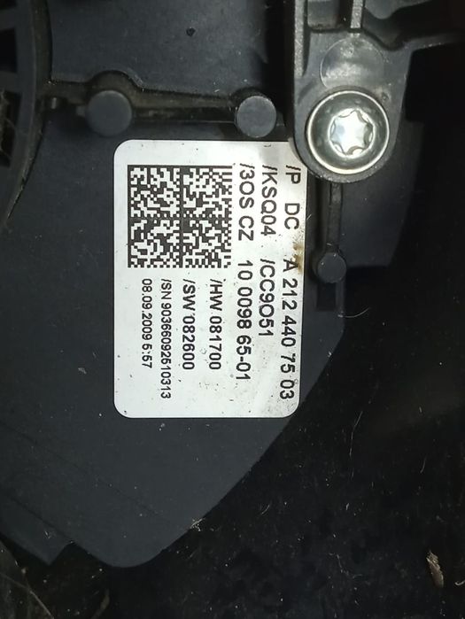 Spira volan cu manete A2124407503 Mercedes-Benz E-Class W212  [din 20