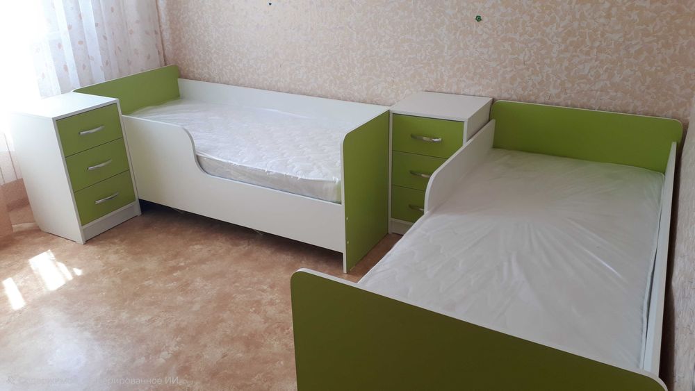 Кровати детские, с матрасами