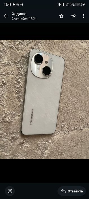 Tecno spark go 1+повербанк