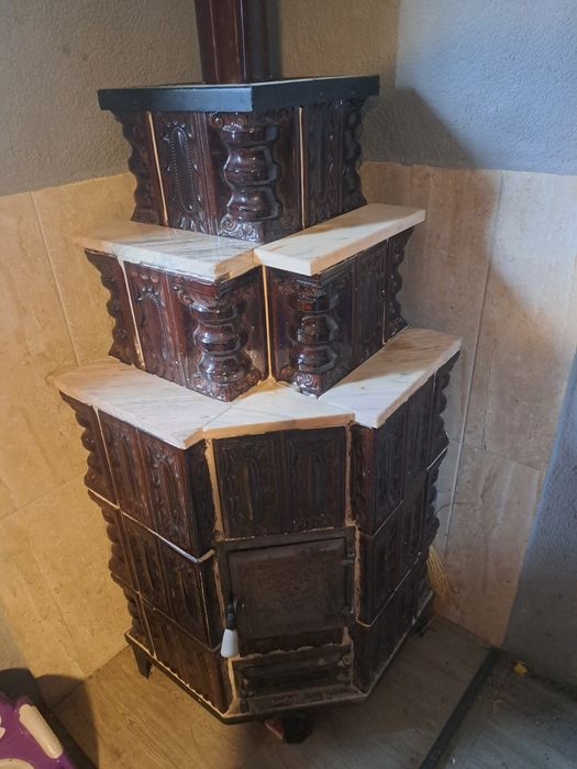 Vînd soba de teracota 5 rînduri