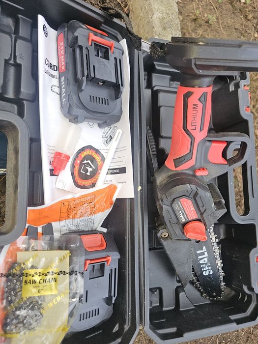 Mini ferastrau cu lant, Shall