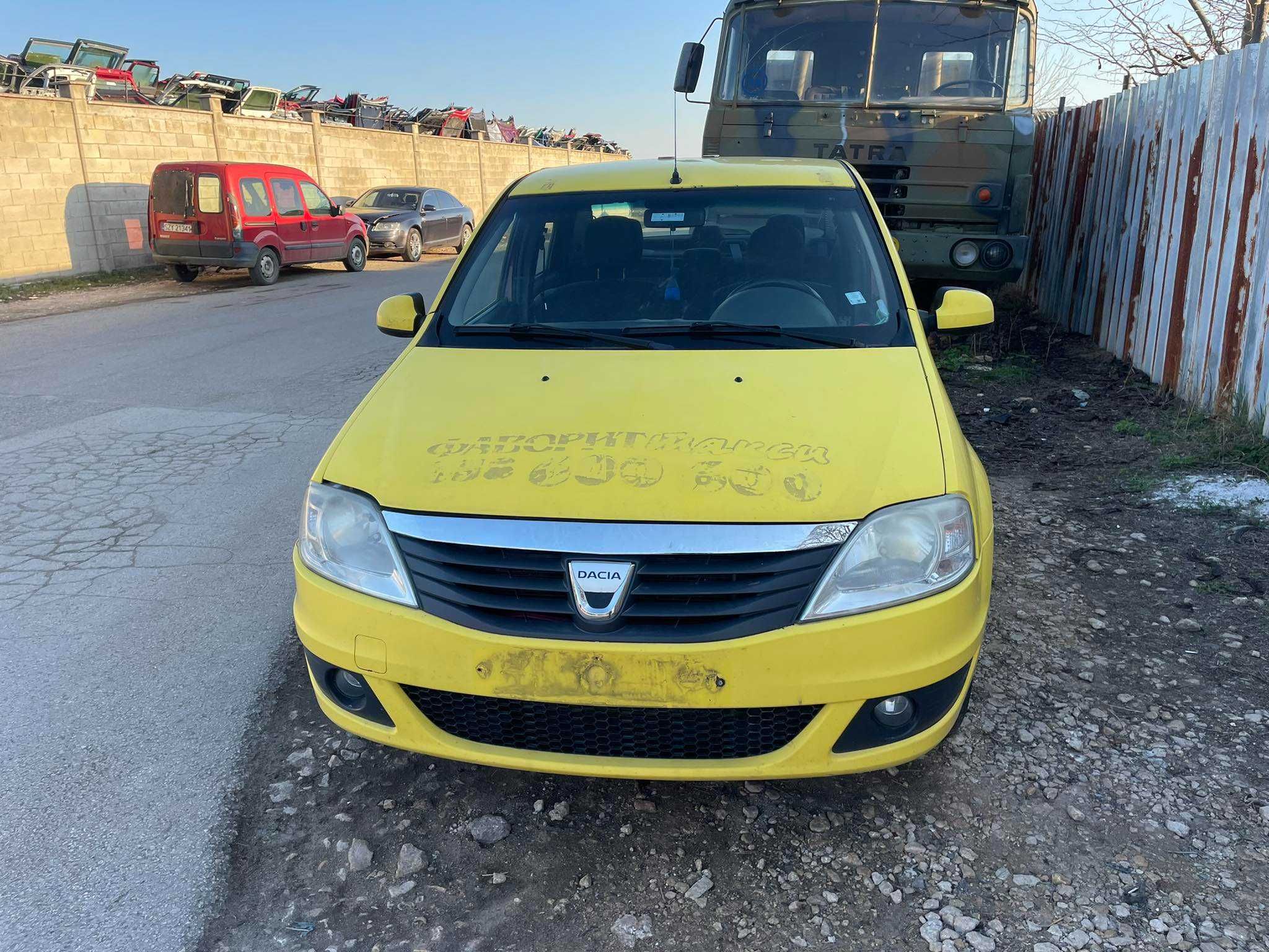 Dacia logan 1.6 mpi facelift на части дачия логан 1.6 гр. Добрич в.з ...