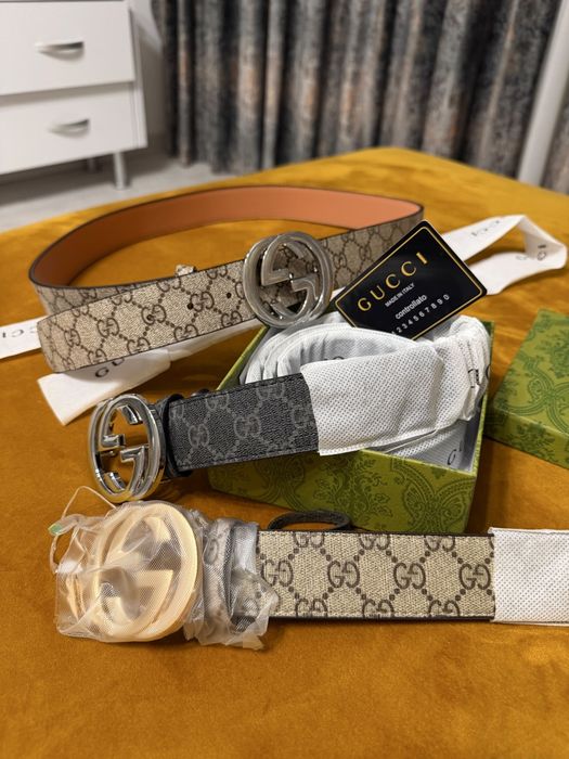 Curea Gucci GG Supreme 105 cm – Nouă