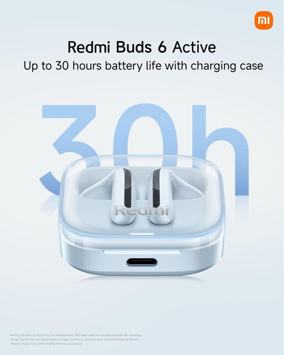 Беспроводные наушники TWS Xiaomi Redmi Buds 6 Active