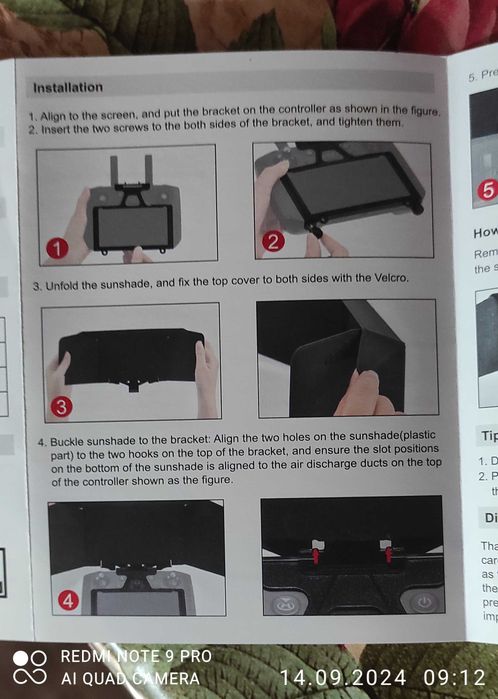 Сенник STARTRC, За дистанционното управление на дрон, За DJI