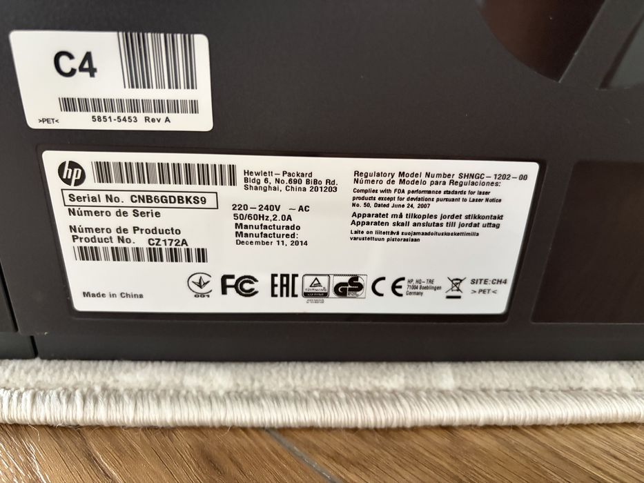 Принтер, МФУ, HP M125a 3в1