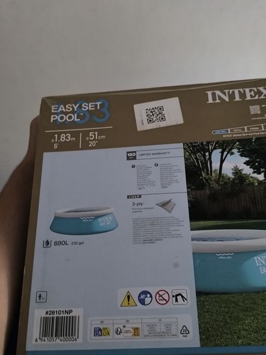 Intex Basseyn 1,83, ga 51 yengi ochilmagan sochna sotiladi