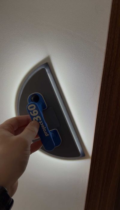 Професионален ръчен шлайф Project 360 за шпакловка "ORBIT LED"