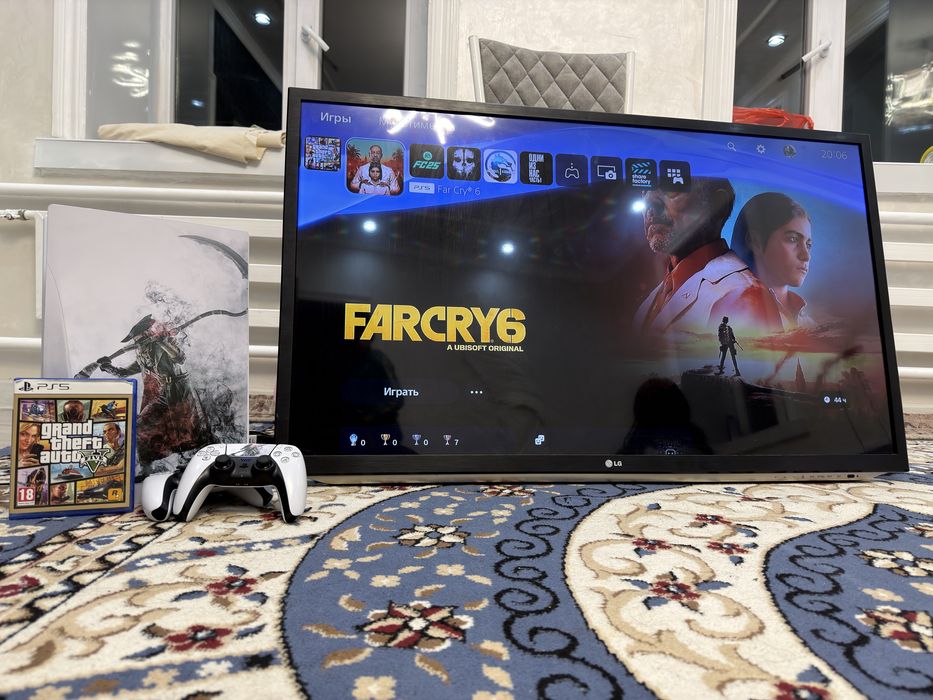 PlayStation 5 + телик LG