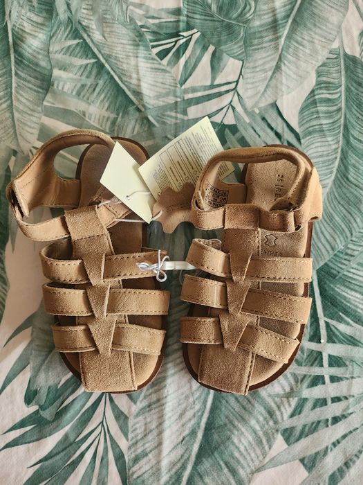 Сандали Zara 26  естествена кожа