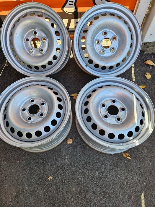 4бр железни джанти 16ки 5х120 бус VW