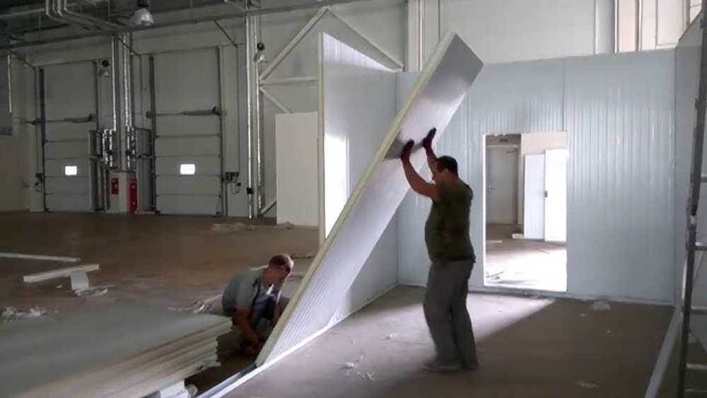 Sovutkich kameralar | Монтаж холодильные камеры Металл момент