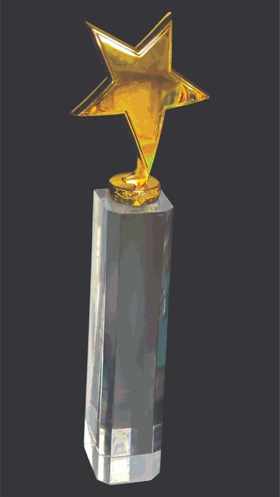 элитные бизнес подарки награды статуэтки кристаллы