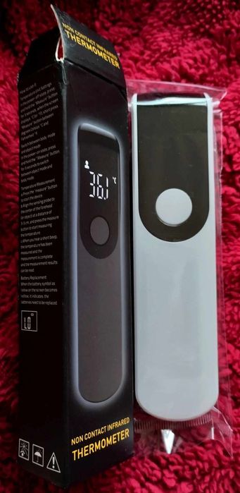 Безконтактен инфрачервен термометър за чело

Термометърът е прециз