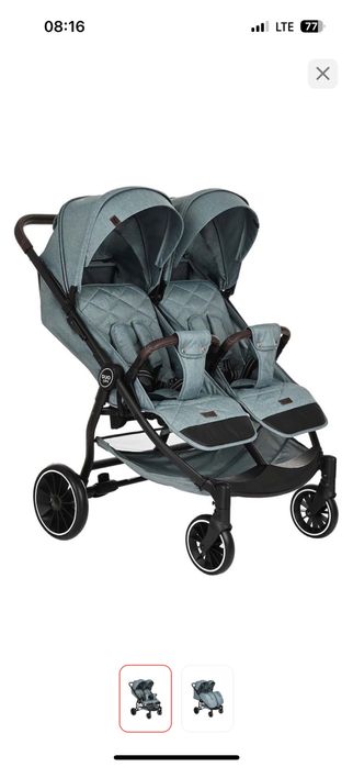 Коляска прогулочная Pituso Duocity T1, зеленый