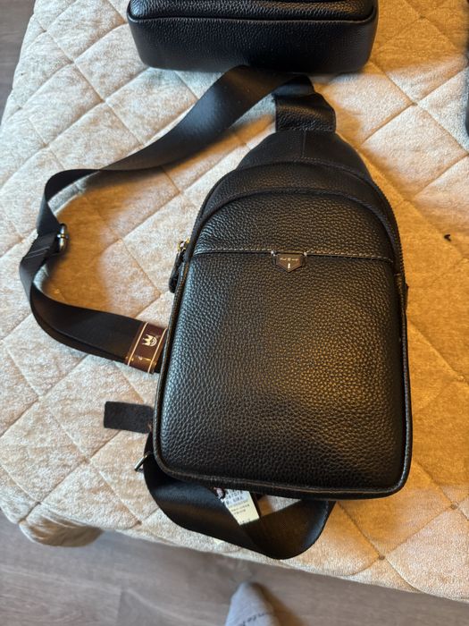 Барсетки кожанные