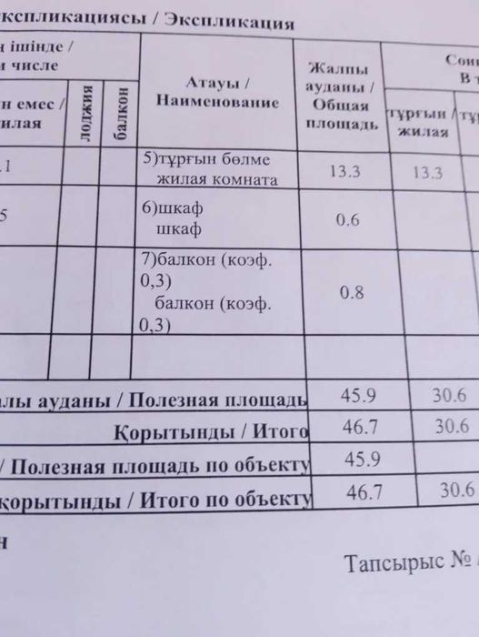 Продам квартиру в микр.Акбулак