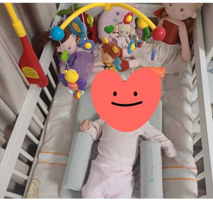 Perna antirasturnare bebe ca noua si Carusel pat