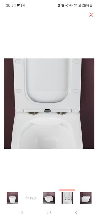 Унитаз подвесной