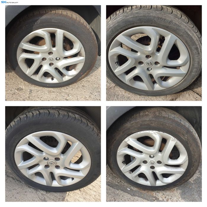 Set 4 Jante Aliaj 205 55 17 R17 4x100 Renault Captur 2013 - 2019 [K7514]