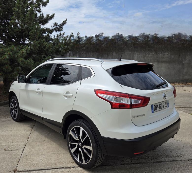 Nissan Qashqai 1.5dci Tekna Alb perlat,Extra Full!