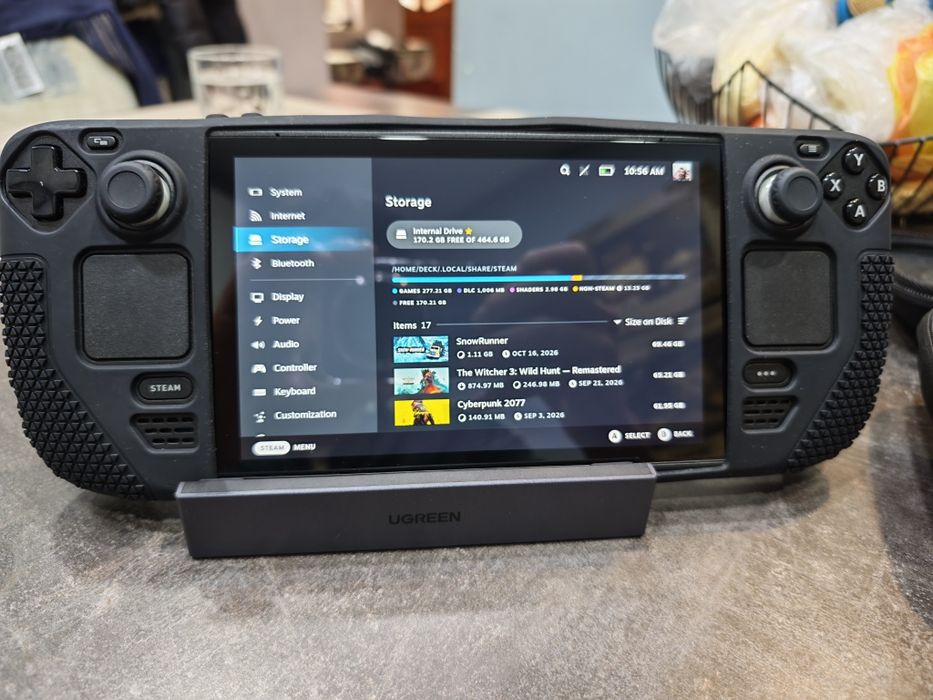 Steam Deck 512 GB LCD + Docking Station UGREEN