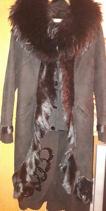 Новая дубленка, размер 50-52.