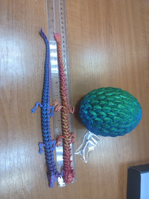 Dragon 3D articulație liberă