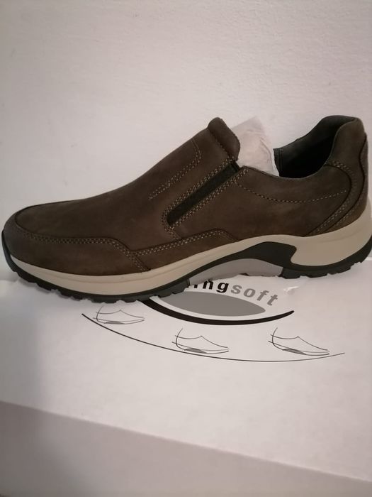 Mocasini noi, piele naturala