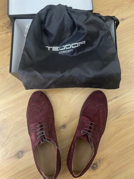 Официални обувки Teodor от велур, 42номер