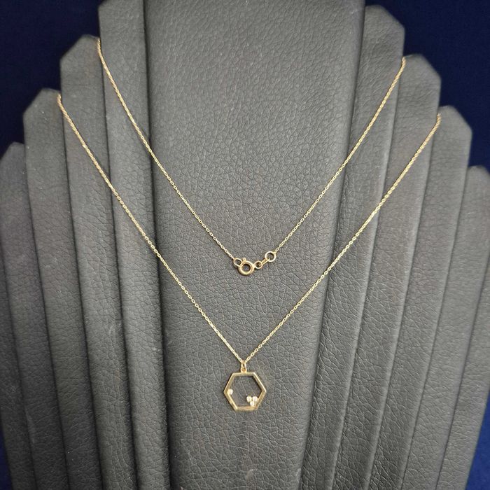 Lant Aur 14K - 1.83 grame / 915 lei ( B32909.1 / Ag28 Doi Baieti )