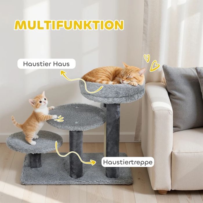 Котешка катерушка, стълба за котки, кучета PawHut