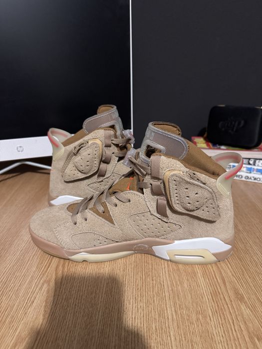 Air Jordan 6 Retro Travis Scott British Khaki