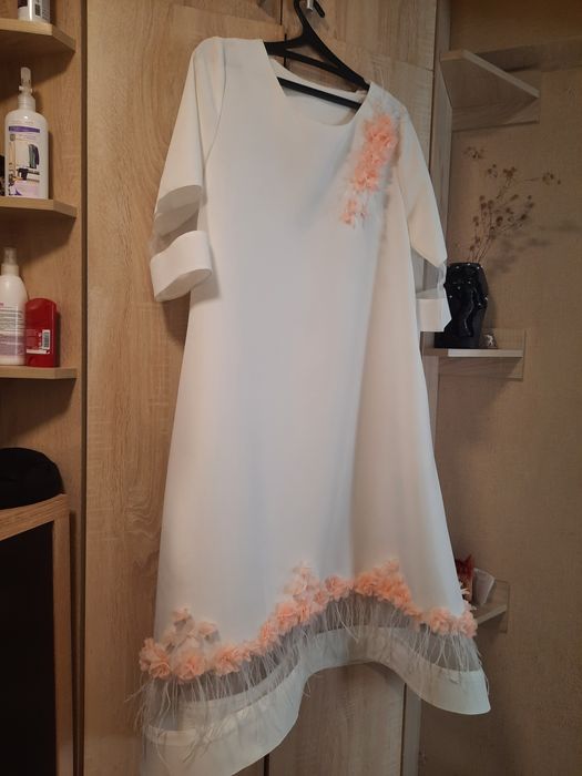 Белое платье на свадьбу, на праздник