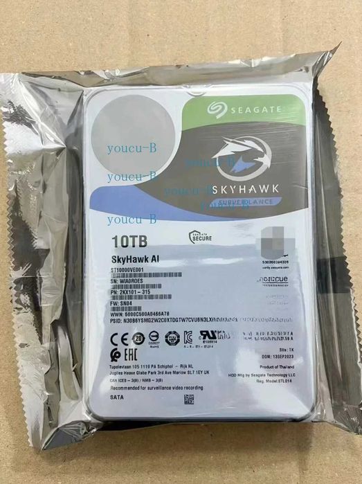 Hard Disk 10TB Seagate Sata 3 tip 3.5 inch cache 256MB 7200rpm sigilat