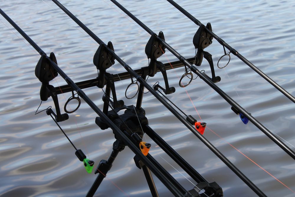 Vand Rod Pod Fox Ranger MK2 + buzz bari extended