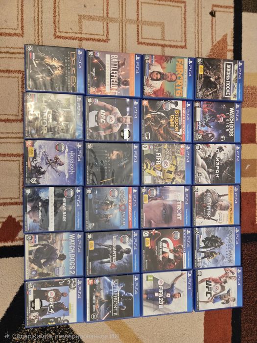 Продам игры на пс4
