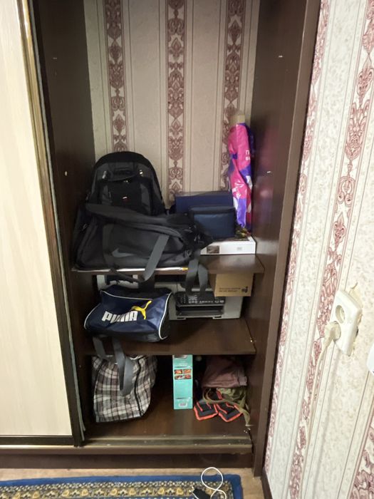 Кровать и шкаф в комплекте