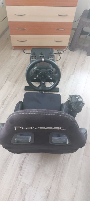 Kit complet scaun gaming +volan Logitech g29 + xbox serie x 1tb