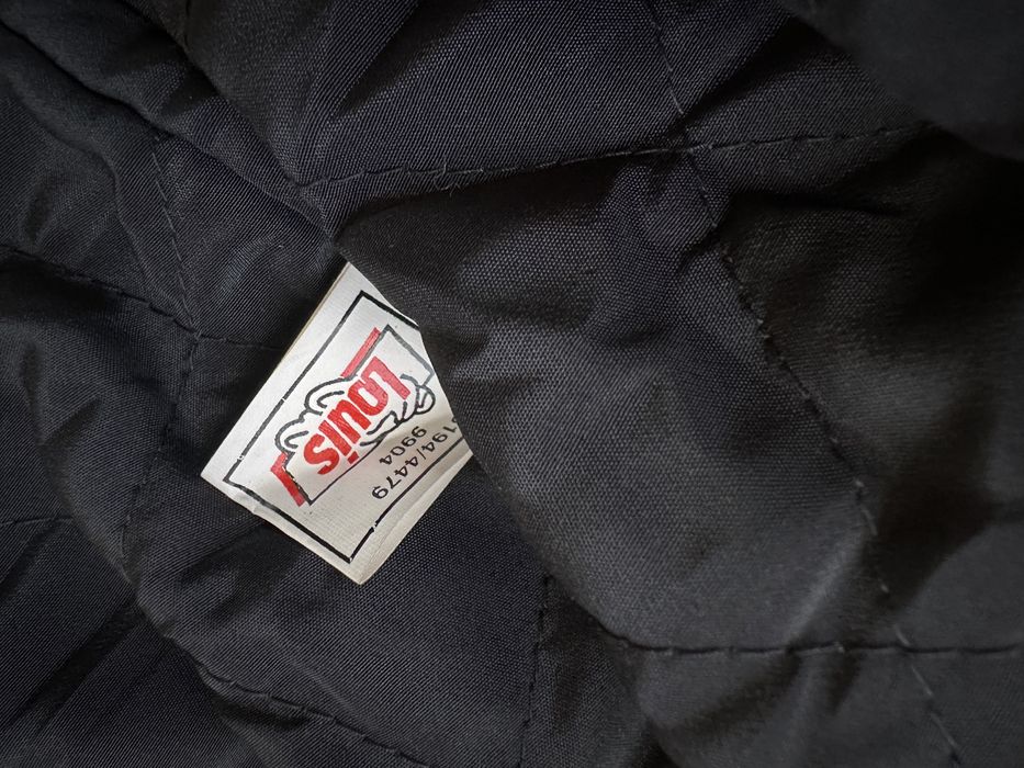 Geaca Piele Naturala LOUIS Negru Barbati | Marime L-XL