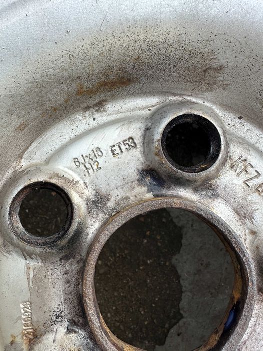 4бр. железни джанти 16" 5х112 - VW Sharan, Seat Alhambra, Ford Galaxy