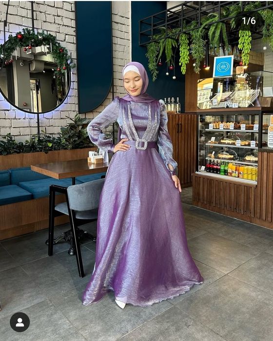 Платье длинное вечерняя