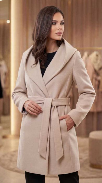Пальто кашемировое