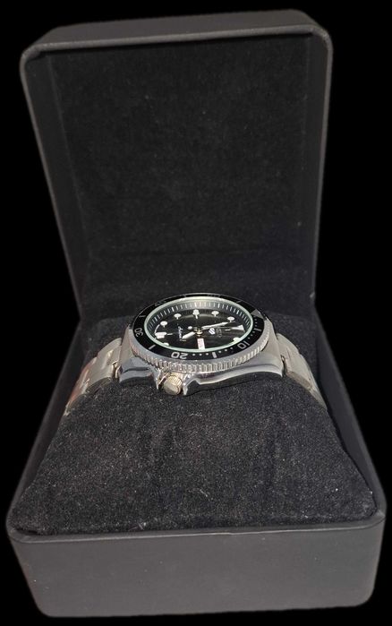 Seiko 5 bărbați negru