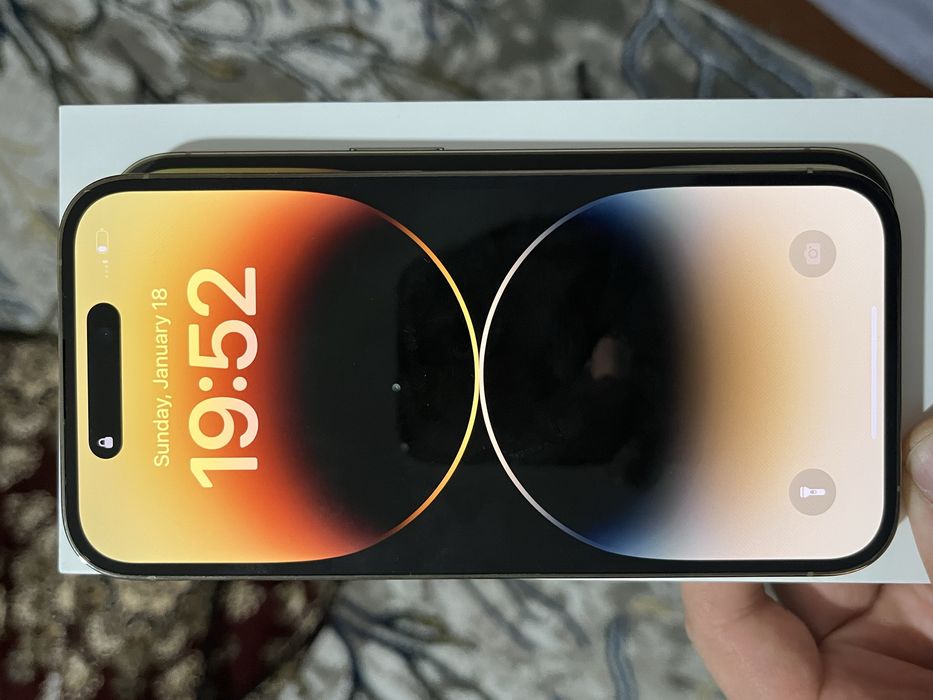 Срочно продаётся   Iphone 14 pro 128 gb gold  82% в идеальной состоя