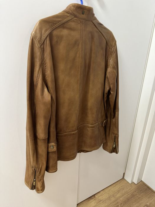 Geaca piele Massimo Dutti
