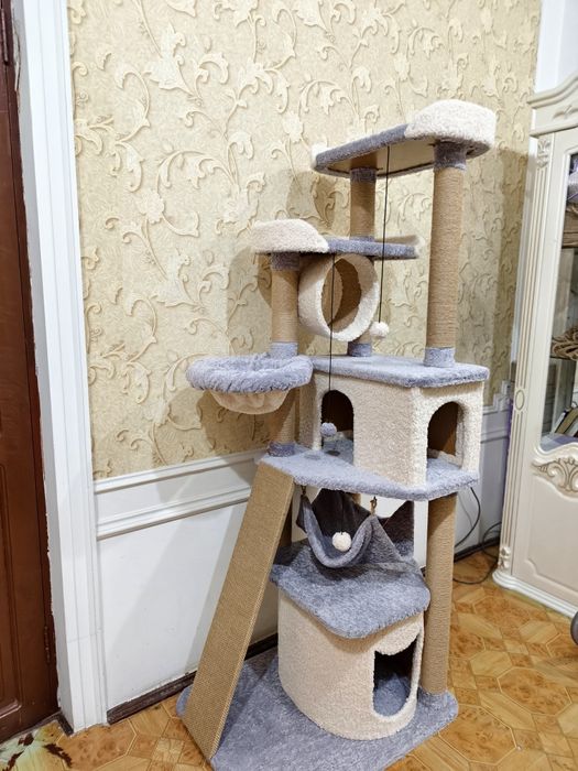 Игровой комплекс кошек. Домик для кошек.  Есть разные